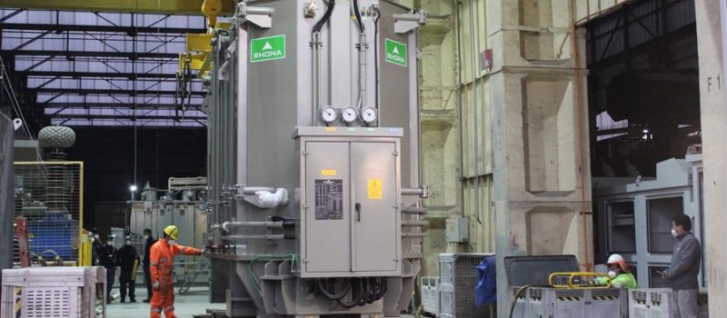 RHONA Manufactures the Most Powerful Transformer Built in Chile